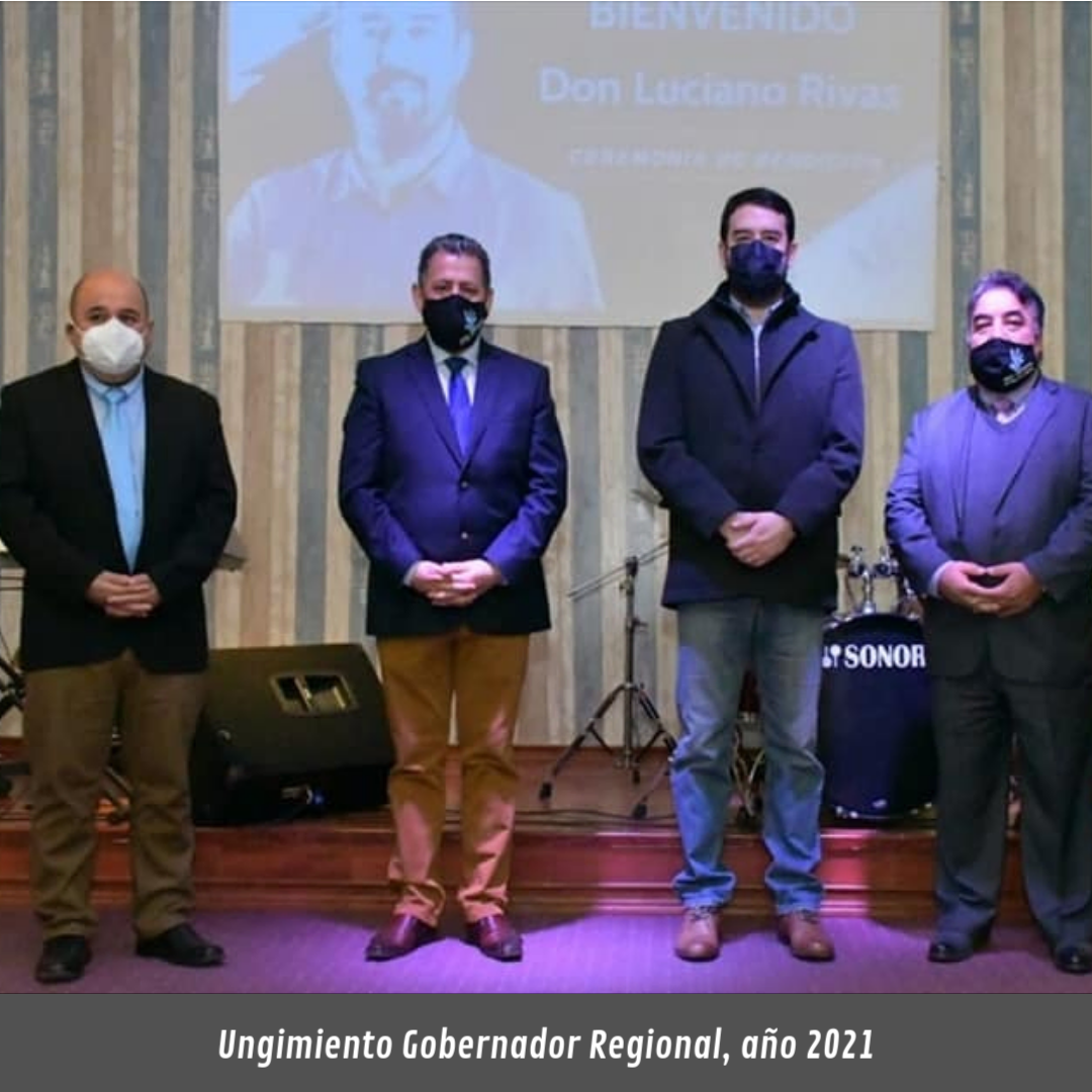 Ungimiento Gobernador Ragional de la Araucanía, año 2021